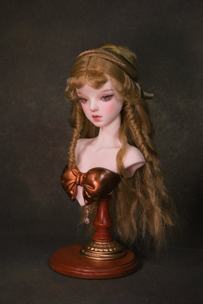 1/4 Female Bust Stand (Wooden base)