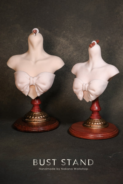 1/4 Female Bust Stand (Wooden base)