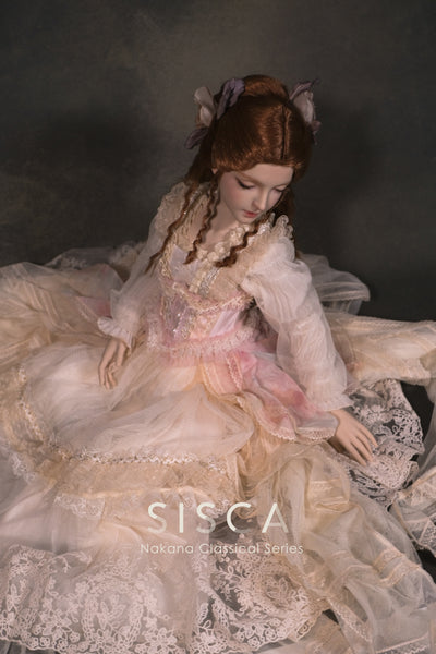 OOAK Handwork 'Sisca-sleeping' 1/3 BJD fullset styling